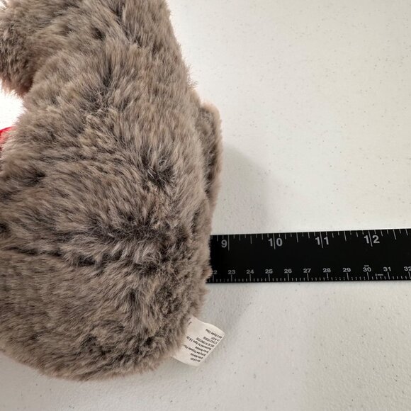 Alexon Glenkys Brown Bear Stuffed Toy With Red Camp Is-Sho-Da Shirt 9 inch - Picture 2 of 15